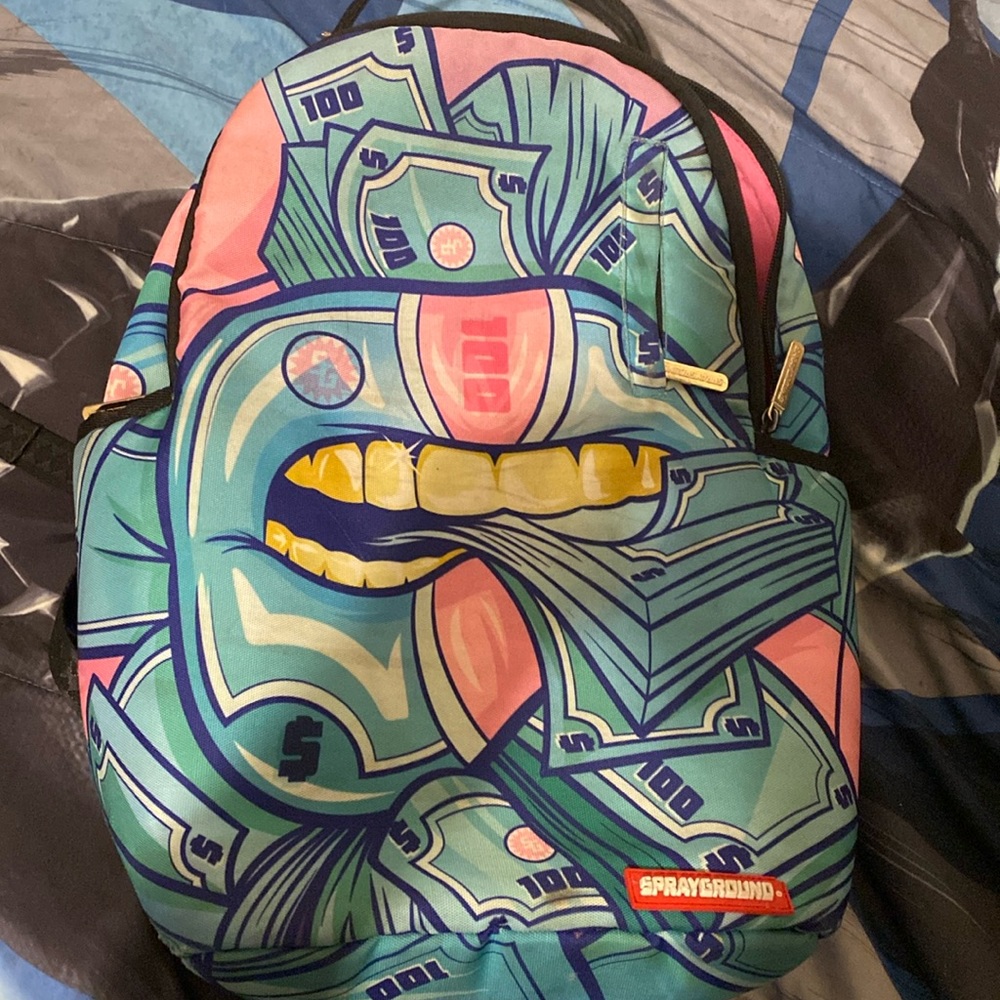 Spray ground book bag
